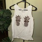 PINK - Victoria's Secret PINK Victoria’s Secret pineapple sequin tank top Photo 1