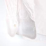 Free People Pink Shimmers And Stripe Slouchy Button Up Shirt Women's Size M -GUC Photo 6