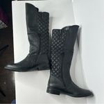 Sam Edelman leather Black Quilted Over the Knee Boots 6 Photo 7