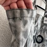 Alo Yoga NWT Gray Tie Dye Shopper‎ Tote Canvas Oversized Bag One Size Photo 7