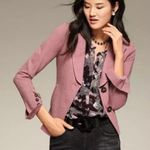 CAbi  #3550 Applaud‎ Jacket Blazer Pink Light Coat Women's Size 8 Preppy Classic Photo 0