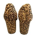EXPRESS Leooard Calf Hair Block Heel Pumps, Sz 7 Photo 10