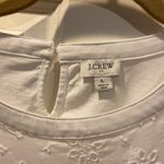 J.Crew White ruffle shirt Photo 4