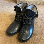 Sperry  Topsider Black Duck Boots  Photo 0