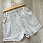 Brandy Melville  Shorts cotton thick sweat womens Gray (one size) lounge casual Photo 3