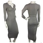 Marine layer  Striped Henley Maxi Dress Photo 2
