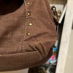 Fossil  Brown Studded Women's Bag Photo 3
