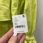 Free People NWT Movement Like Green Ribbed Snap Front Oversized Shirt XS $128 Photo 3