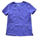 FIGS  Casma Top/Zamora Jogger Scrub Set in Amethyst Purple Size XS/S Gently Used Photo 2