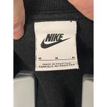 Nike  Crewneck Sweatshirt Women's Medium Black Copper Glitter Logo Long‎ Sleeve Photo 3