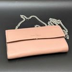 Vince Camuto Zosia Pebbled Leather Crossbody Bag in Vintage Quartz Old Rose Pink Photo 2