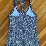 Lululemon Cool Racerback II in Ice Breaker White Black Size 6 Photo 2