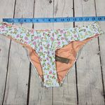 J.Crew J.‎ Crew Curved-waist cheeky bikini bottom in cloud meadow floral L NWT Photo 7