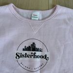 Hanes  Sisterhood Pink Sweatshirt Size Small Photo 1
