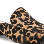 Cole Haan Leopard Calf Hair Mules Photo 1