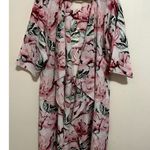 LuLaRoe Floral Robe Beautiful Soft Size M Photo 0