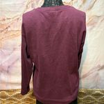 Victoria's Secret PINK Maroon Sweatshirt Photo 3