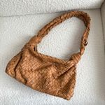 Cleobella  Tan Woven Morgan Handbag Photo 6