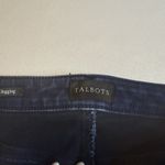 Talbots  Women's Dark‎ Wash Stretchy High Rise Denim Jeggings Jeans Size 8 # Photo 5