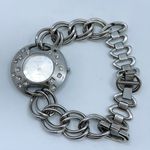 Ashley Stewart  35mm ladies Quartz analog watch silver tone 8”-8.5” w/battery Photo 0