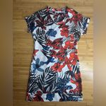 See By Chloe See by Chloé womens Ruffle Neck Short Sleeve 100% silk Floral Print dress|Size:4 Photo 12