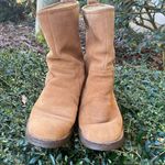 BORN Brown Leather Suede Mid Photo 3