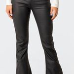 Edikted Black Leather Pants Photo 0