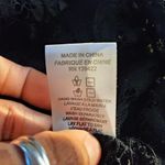 Tobi Kiley Cropped Bell Sleeve Zip Back Lace Top Black S Photo 8