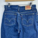 Levi's Vintage Y2K 550 Classic Relaxed Fit Tapered Leg Dark Wash Jeans Womens 12 Photo 4