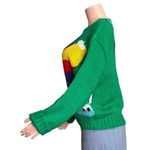 Lisa Says Gah  Campagne Knit Sweater, Cottage Scene, XS/S Photo 6