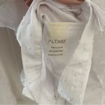 Alexis Burton Ruffled Cotton Blouse Size Large Gently Used Photo 7