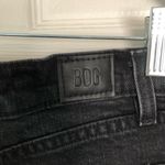 BDG Urban Outfitters Black Girlfriend High Rise Cut Off Jean Shorts Size 29 Photo 5