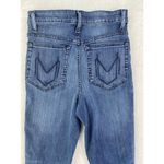 Show Me Your Mumu Blue Soho Zip Up Skinnies jeans Vintage rain wash Sz 25 - flaw Photo 12