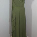 David's Bridal David’s Bridal Celebrate DB Studio cold-shoulder long chiffon bridesmaid dress Photo 2