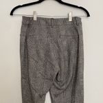 EXPRESS  plaid grey and black dress pants trousers size 0R skinny mid rise Photo 4