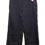 Spanx  Ponte Wide Leg Performance Pant Women Size‎ 1X Petite Navy Pinstripe NWT Photo 0