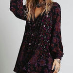 Free People  Black/Purple Dress Photo 0