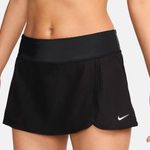 Nike Swim Essential Black Board Skirt With Rear Zipper Pocket - Size 10 / Medium Photo 0