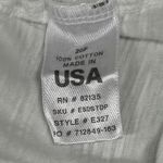 Fresh Produce  Drape Dress Womens 3X White Cotton Tank Pockets USA Sleeveless New Photo 4