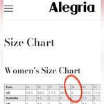 Alegria Like New  Leather Qin Comfort Shoes Black Size 9 Photo 9