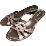 Cole Haan Cole‎ Haan leather sandals with kitten heels women’s size 8.5 Photo 0