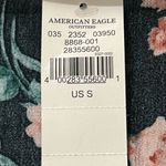 American Eagle  size small cropped wrap deep v neck tie front blouse bell sleeves Photo 5