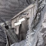 House Of CB NWOT   Katarina Black Corset Lace Mesh Long Sleeve Gown Sz S Photo 6