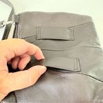 Embassy Genuine Soft Leather Crossbody Purse Fanny Pack Hips Bag Dark Brown 7” Black Photo 3