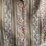 Marsh Landing  floral embroidered button up blazer size large Photo 1