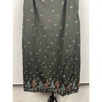 Brooks Brothers 346 Black Floral Colorful Embroidered Shift Dress Size 14 Photo 4
