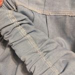 Vintage handmade chambray toyland holiday‎ Christmas skirt (small?) Blue Photo 10