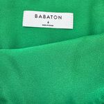 Babaton Aritzia  Hathaway Pleated Tennis Skirt Size 6 Green Mini Brand New Photo 6