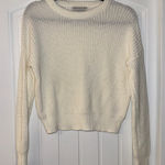 Urban Outfitters NWOT  Cream Crew Neck Sweater Photo 0