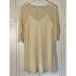 Cupcakes and Cashmere cream lace shift dress size 10 Photo 2